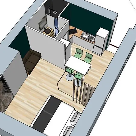 O Mini Loft Jazzy Appartement Vienne (Isere)